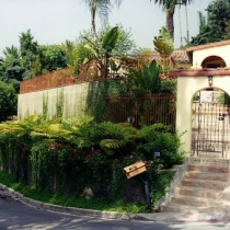 Retaining Wall, Hollywood Hills, CA