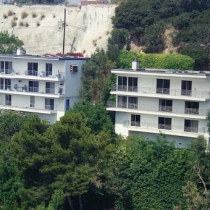 Two homes side-by-side, Sunset Plaza, Hollywood